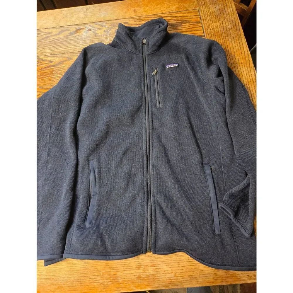 Patagonia Men's Better Sweater Jacket in navy sz XL